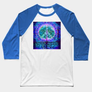 Tree of Life World Peace Baseball T-Shirt